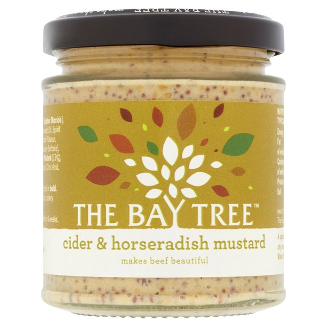 The Bay Tree Cider & Horseradish Mustard 180g Botiga