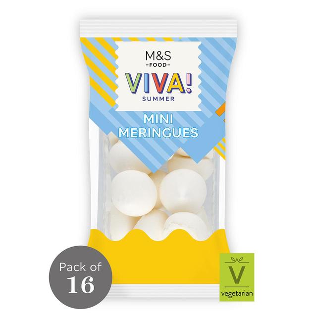 M&S VIVA Mini Meringues 52g Botiga
