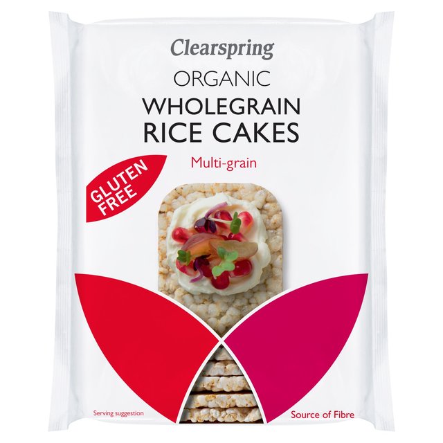 Clearspring Organic Rice Cakes - Multi-Grains 130g Botiga