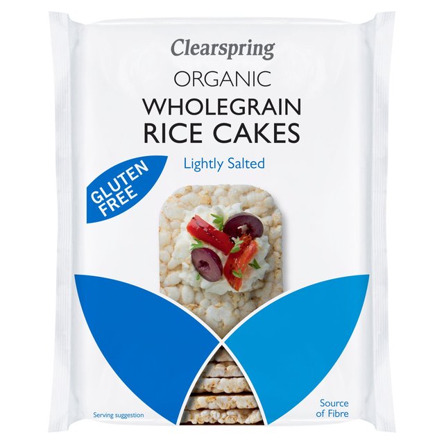 Clearspring Organic Rice Cakes - Lightly Salted 130g Botiga