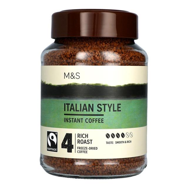 M&S Fairtrade Italian Style Instant Coffee 200g Botiga