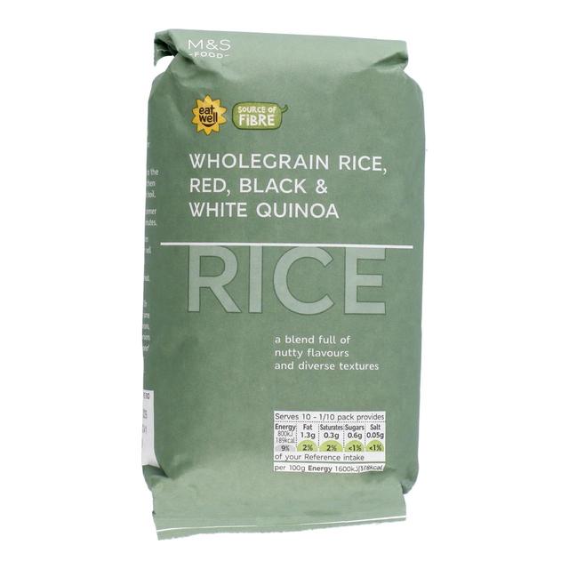 M&S Wholegrain Rice with Quinoa Mix 500g Botiga