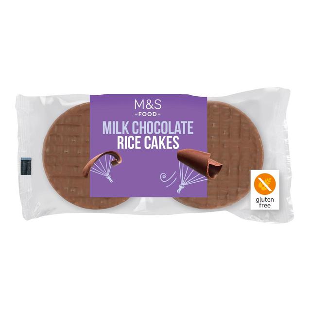 M&S Belgian Milk Chocolate Rice Cakes 102g Botiga