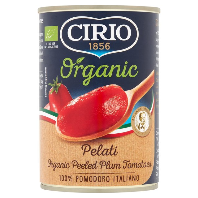 Cirio Organic Plum Tomatoes 400g Botiga