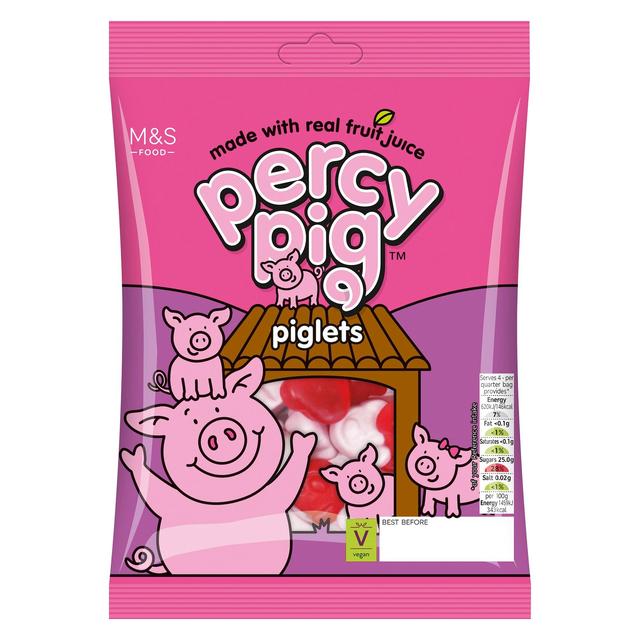 M&S Percy Pig Piglet Fruit Gums 170g Botiga