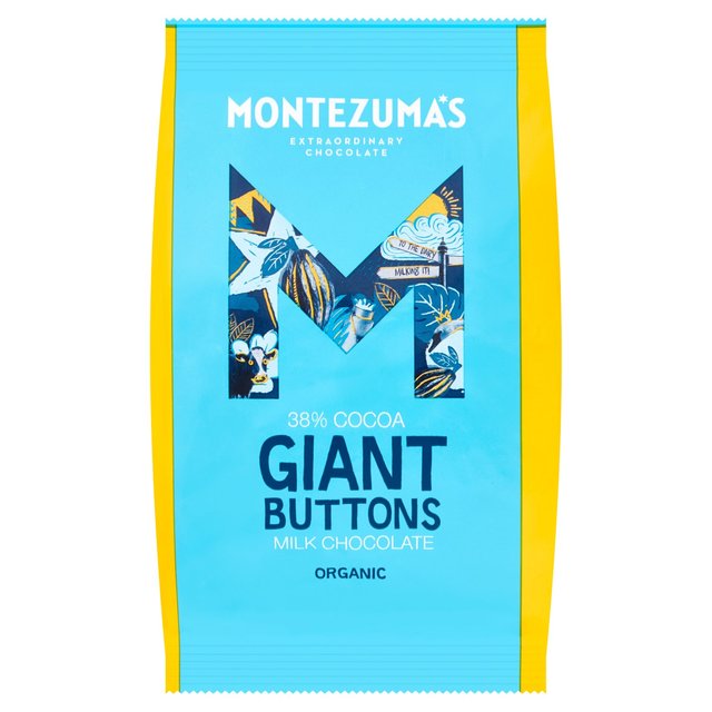 Montezuma's Organic Milk Giant Buttons 180g Botiga