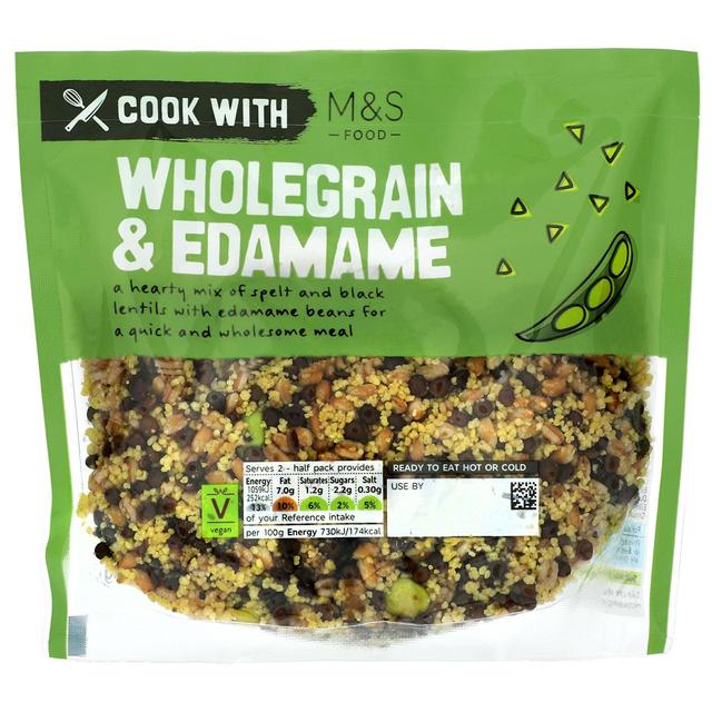 M&S Wholegrain & Edamame 290g Botiga