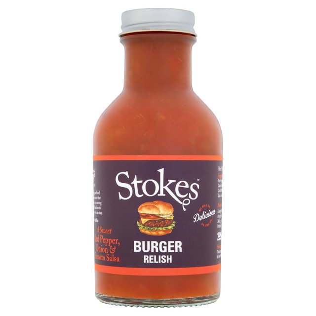 Stokes Burger Relish 295g Botiga