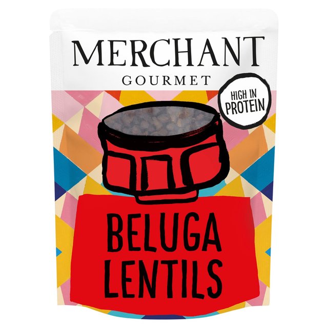 Merchant Gourmet Beluga Lentils 250g Botiga