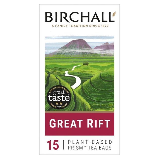 Birchall Great Rift Breakfast Blend - 15 Prism Tea Bags 15 per pack Botiga
