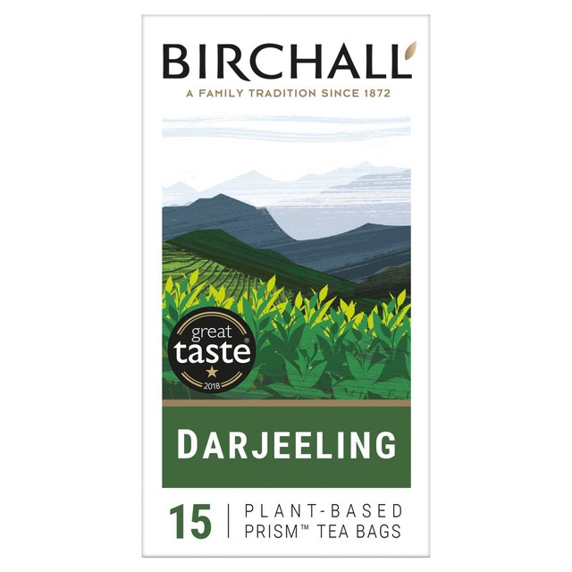 Birchall Darjeeling - 15 Prism Tea Bags 15 per pack Botiga
