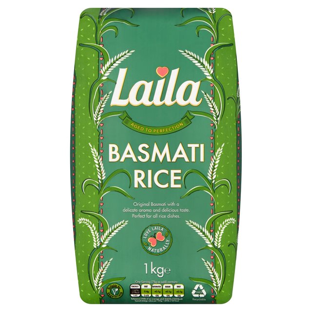 Laila Basmati Rice 1kg Botiga