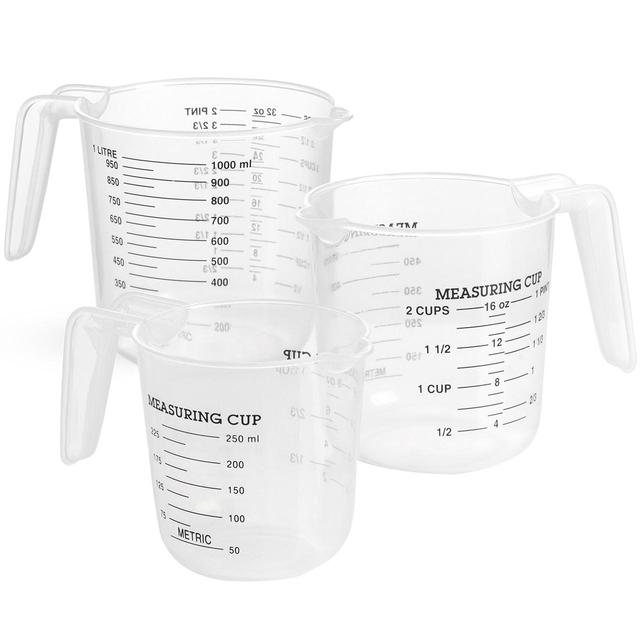 M&S Measuring Jugs Set 3 per pack Botiga