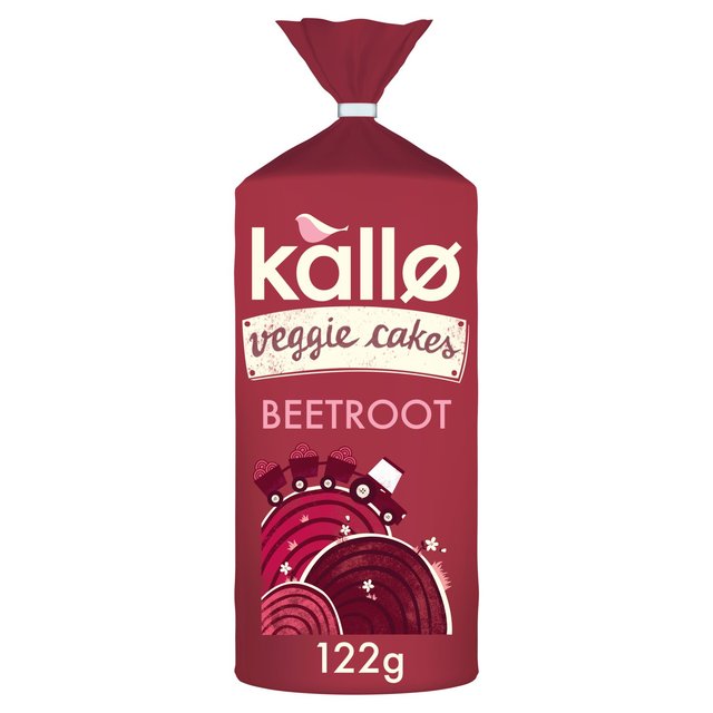 Kallo Beetroot & Balsamic Veggie Cakes 122g Botiga