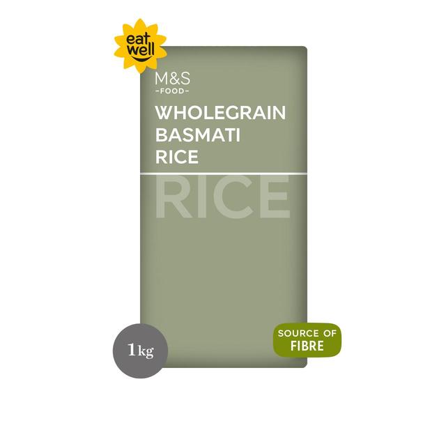 M&S Wholegrain Basmati Rice 1kg Botiga