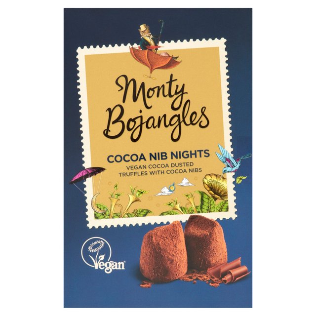 Monty Bojangles Cocoa Nib Nights Vegan Truffles 180g Botiga