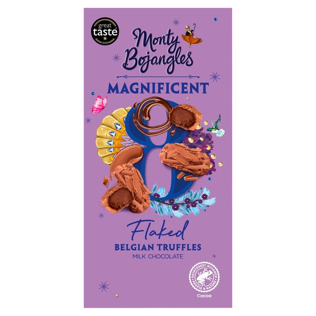 Monty Bojangles Milk Chocolate Flaked Truffles 100g Botiga