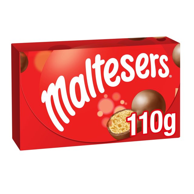 Maltesers Milk Chocolate & Honeycomb Gift Box of Chocolates 110g Botiga
