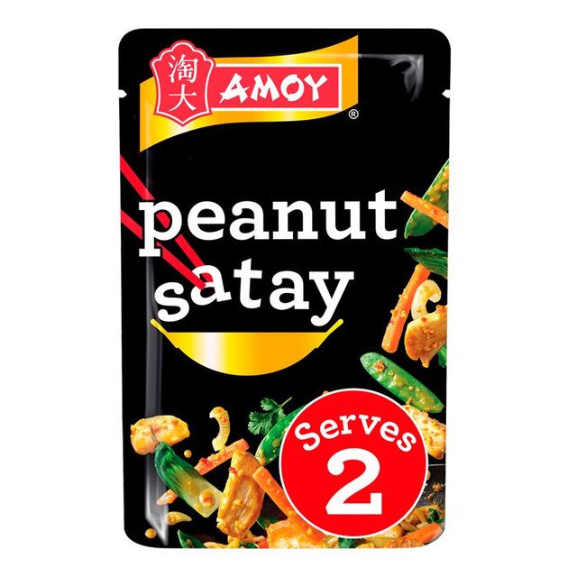 Amoy Roasted Peanut Satay Stir Fry Sauce 120g Botiga