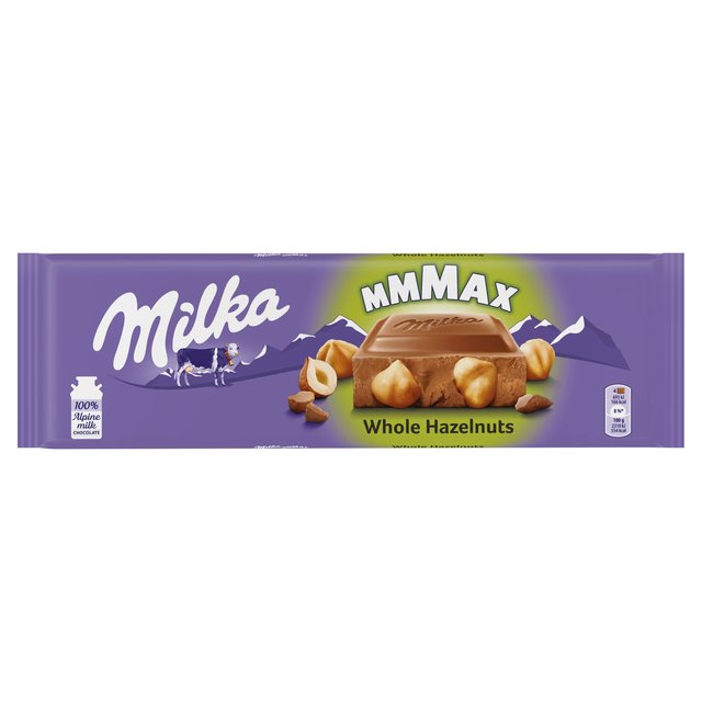 Milka Max Hazelnut Chocolate Bar 270g Botiga
