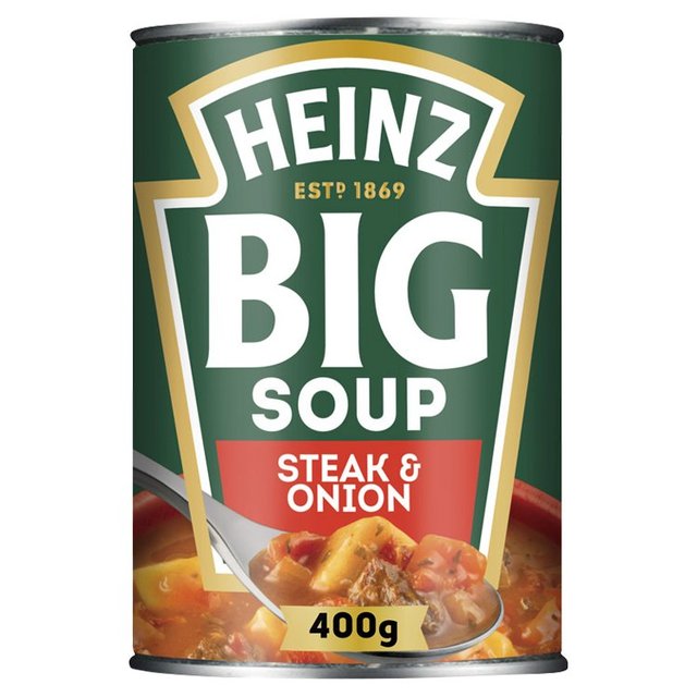 Heinz Big Soup Steak & Onion 400g Botiga