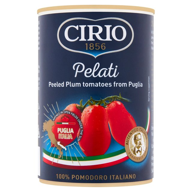 Cirio Peeled Plum Tomatoes 400g Botiga