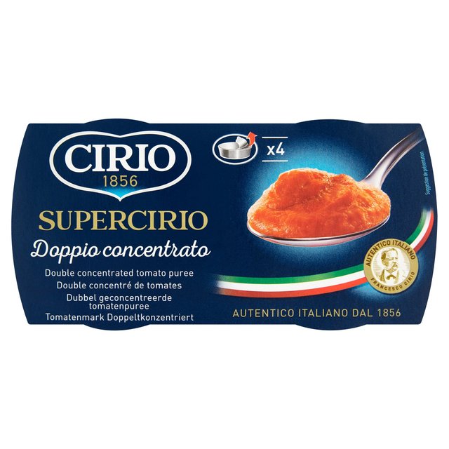Cirio Individual Pots Of Tomato Puree 4 x 70g Botiga