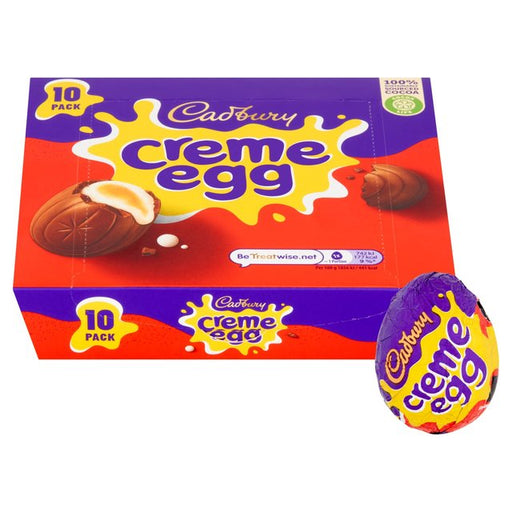 Cadbury Creme Egg Chocolate 10 Pack 400g Botiga