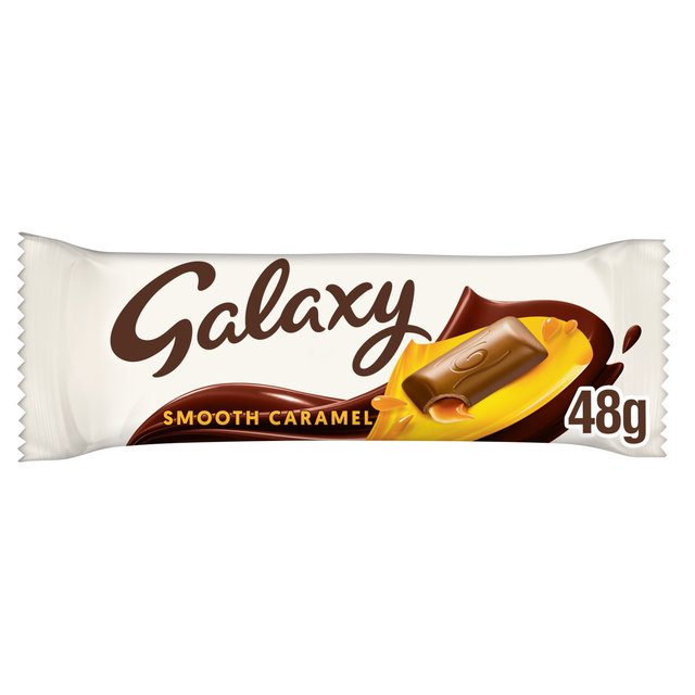 Galaxy Smooth Caramel & Milk Chocolate Snack Bar 48g 48g Botiga