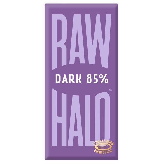 Raw Halo Vegan Dark 85% Chocolate Bar 70g Botiga