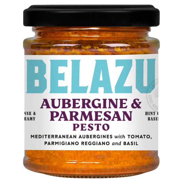 Belazu Aubergine & Parmesan Pesto 165g Botiga