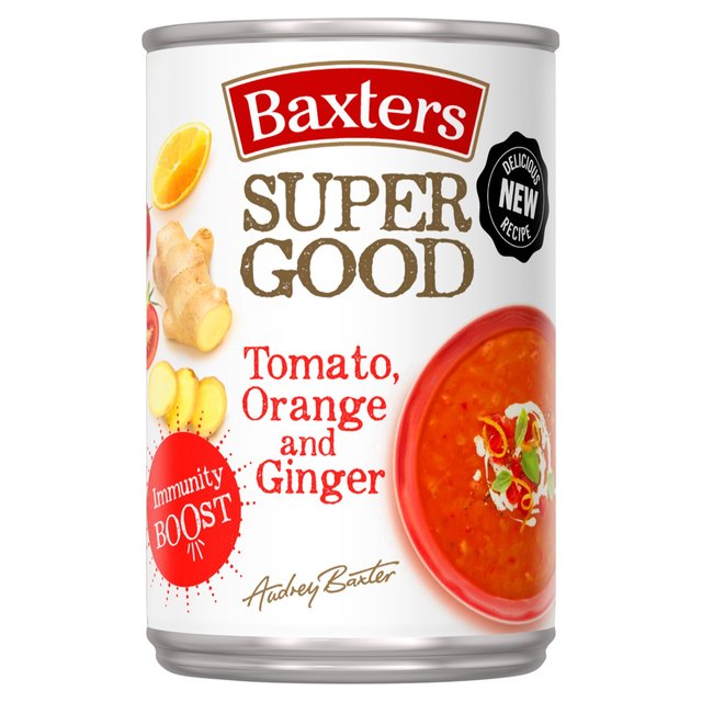 Baxters Super Good Tomato, Orange & Ginger Soup 400g Botiga