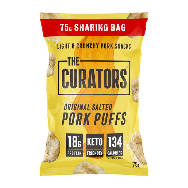 The Curators Original Salted Pork Puffs 75g Botiga