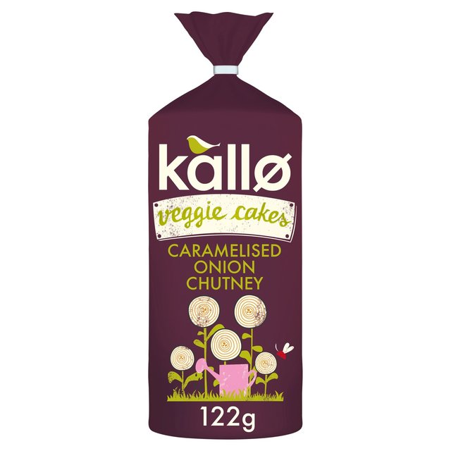 Kallo Caramelised Onion Veggie Cakes 122g Botiga
