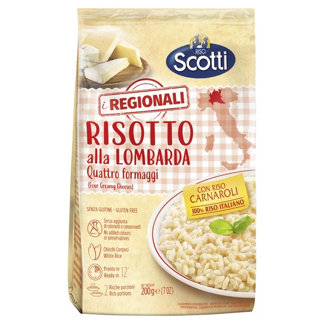 Riso Scotti Risotto with 4 Cheeses 200g Botiga