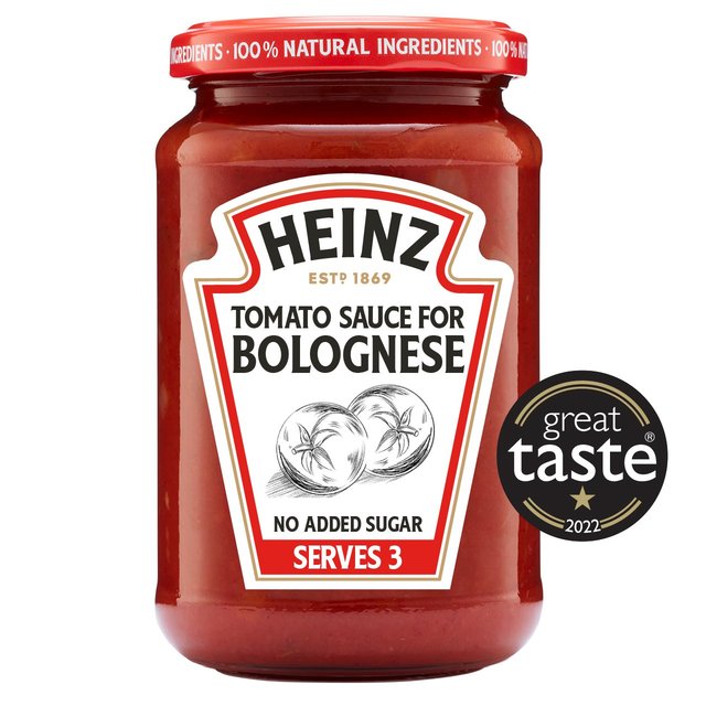 Heinz Bolognese Pasta Sauce 350g Botiga