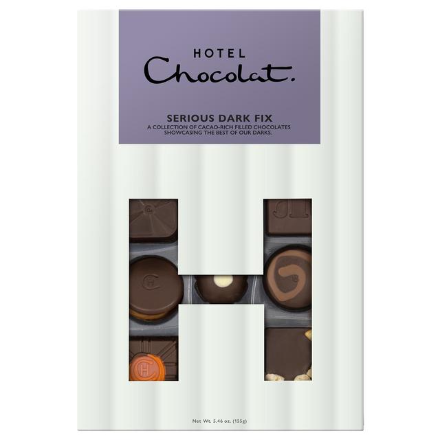Hotel Chocolat - Serious Dark Fix H-box 155g Botiga