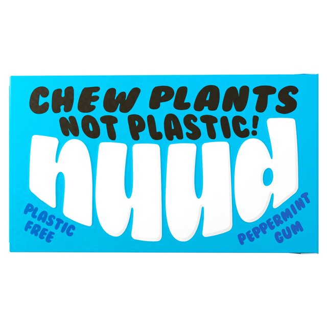 Nuud Plastic Free, Sugar Free Peppermint Chewing Gum 18g Botiga