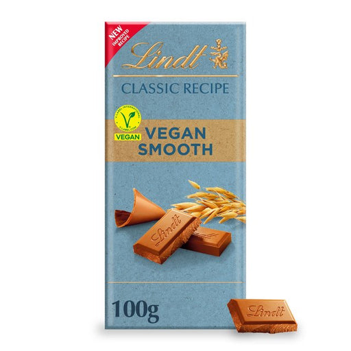 Lindt Classic Recipe Vegan Smooth Chocolate Bar 100g Botiga