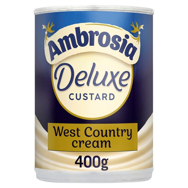 Ambrosia Deluxe West Country Cream Custard Can 400g Botiga