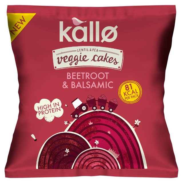 Kallo Beetroot & Balsamic Veggie Cake Minis 22g Botiga