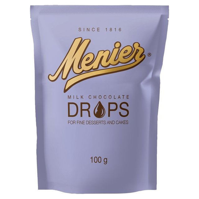 Menier Milk Chocolate Drops 100g Botiga