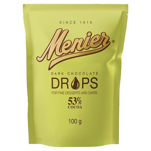 Menier Dark Chocolate Drops 100g Botiga