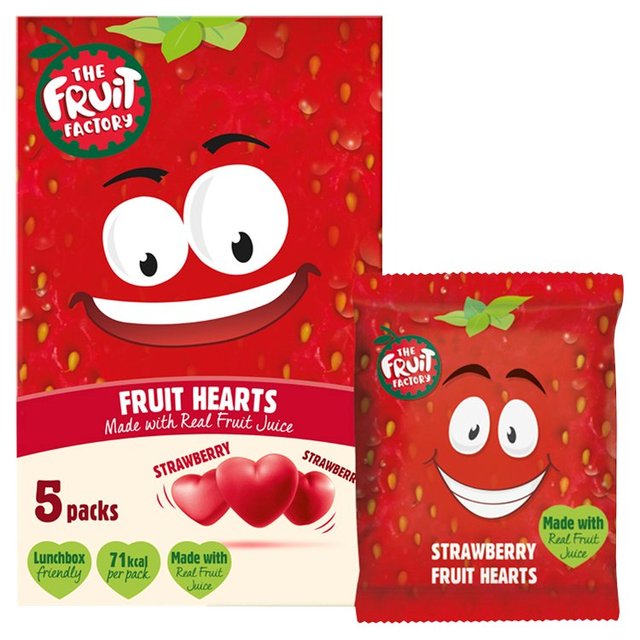 The Fruit Factory Hearts 5 x 20g Botiga