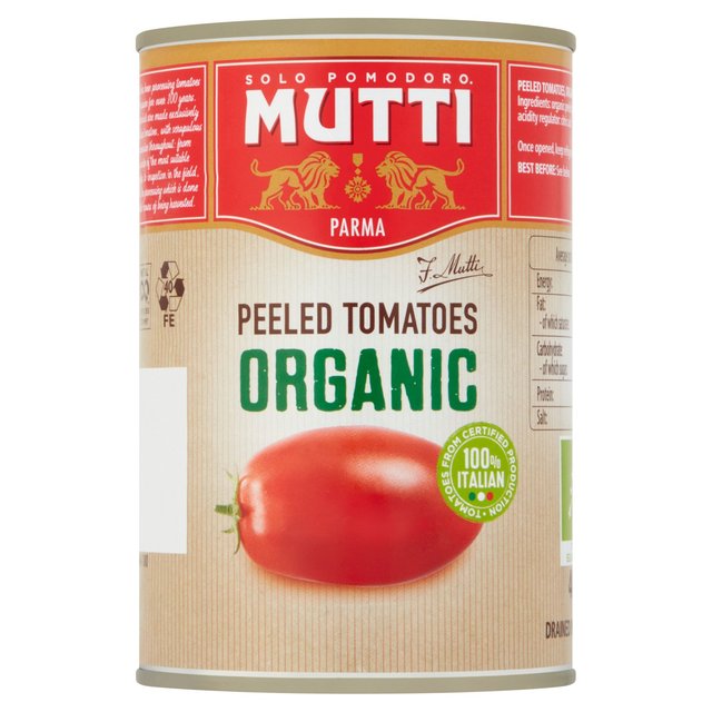 Mutti Organic Peeled Tomatoes 400g Botiga