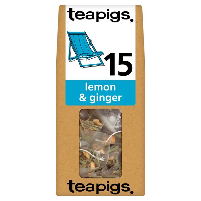 Teapigs Lemon & Ginger Tea Bags 15 per pack Botiga