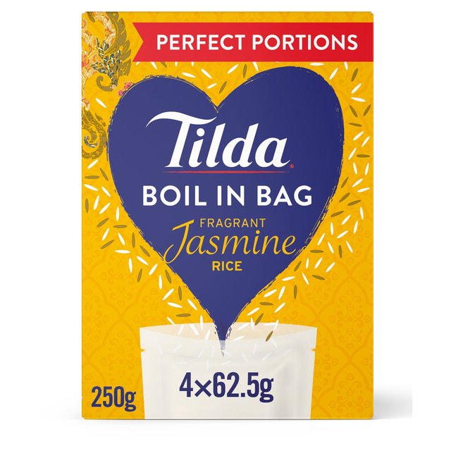 Tilda Boil in the Bag Fragrant Jasmine Rice 250g Botiga