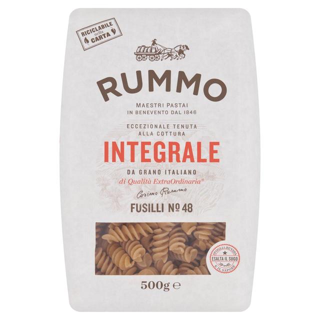 Rummo Wholewheat Fusilli Integrali Pasta No.48 500g Botiga
