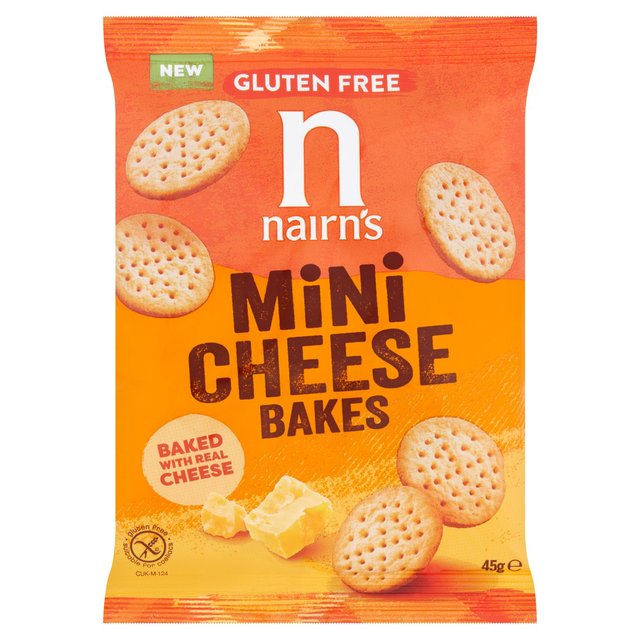 Nairn's Gluten Free Mini Cheese Bakes 45g Botiga