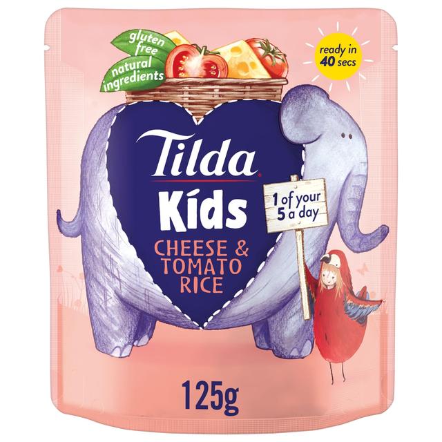 Tilda Kids Cheese & Tomato Rice 125g Botiga